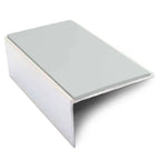 56 x 32mm Non Slip Aluminium Stair Nosing with PVC Insert