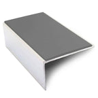 56 x 32mm Non Slip Aluminium Stair Nosing with PVC Insert