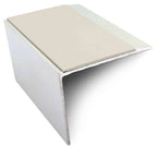 Aluminium Non-Slip Stair Edging 67 × 55mm with PVC Insert