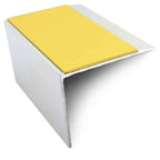 Aluminium Non-Slip Stair Edging 67 × 55mm with PVC Insert