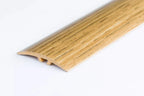 30mm Wood Effect UPVC Threshold Bar - 900mm Self-Adhesive Floor Transition Strip