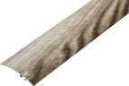 47mm Wood-Effect Aluminium Threshold Trim (930mm) – Self-Adhesive Door Strip for Laminate Joins
