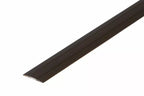 Self-Adhesive Anodised Aluminium Threshold Bar for Level Floors, 38mm x 900mm Transition Strip
