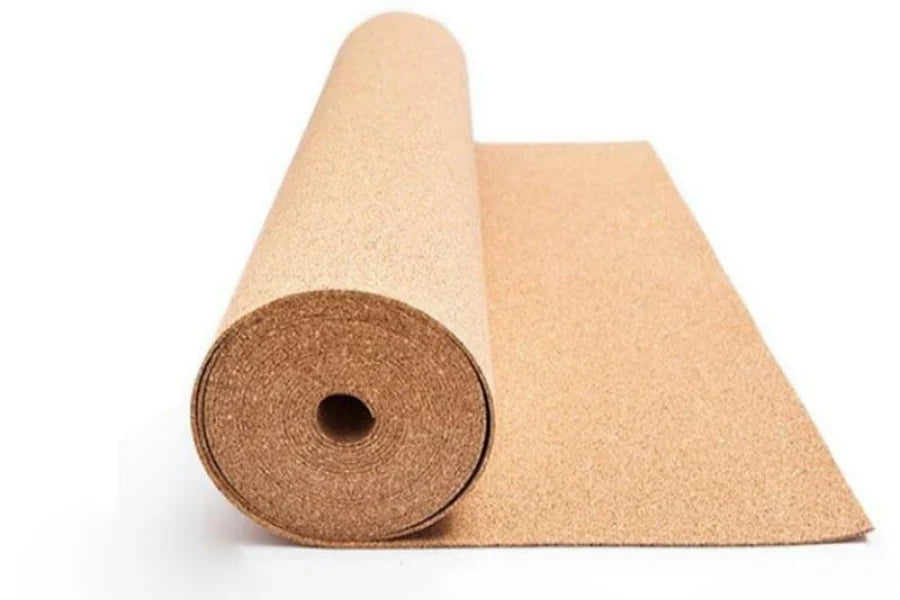 2mm Cork Flooring Underlay Roll – 1m x 10m Natural Soundproof & Thermal Insulation Sheet