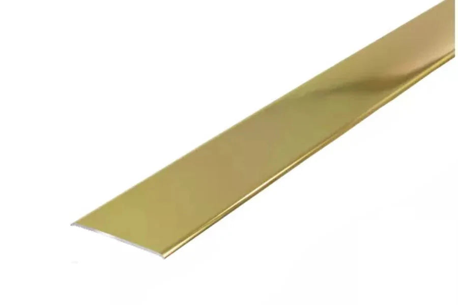 30mm Self-Adhesive Aluminium Threshold Strip (930mm) – Anodised Finish Floor Transition Trim