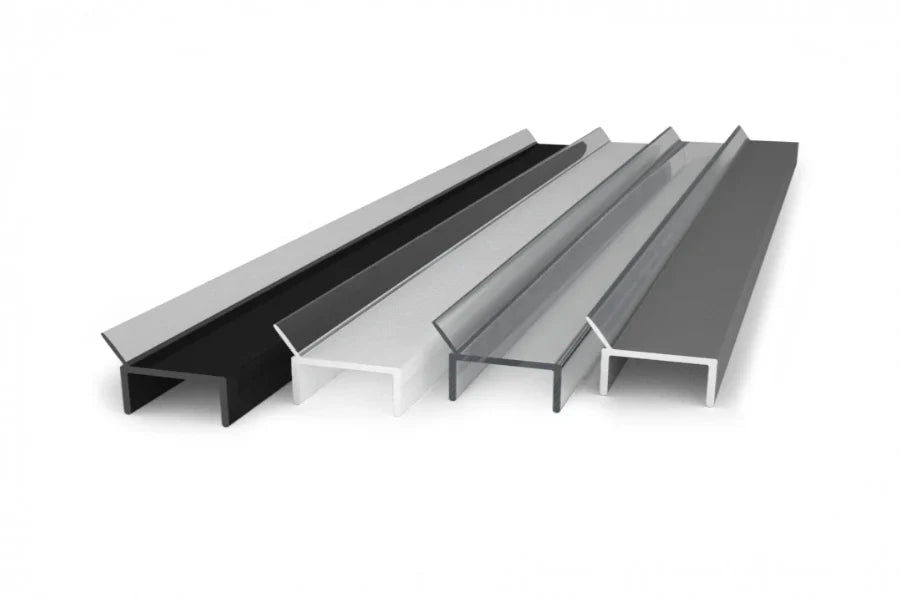 Light Grey PVC Kickboard Edge Seal for 18mm Plinth Panels