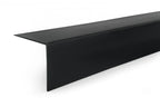 Black PVC Corner Trim for 90° Edges – Equal & Unequal Profiles in 1m and 2.48m Lengths