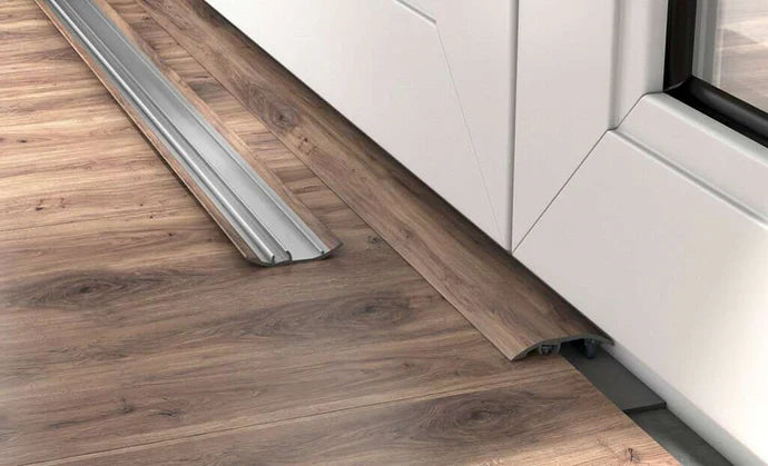 Adjustable Aluminium Floor Threshold Strip – 37mm Multi Purpose Transition Bar