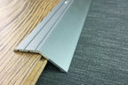 Anodised Aluminium Door Threshold Strip Ramp (45mm x 16mm) – 1m or 2m Length
