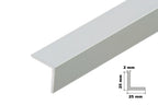 1m Anodised Aluminium Angle Corner in Silver or Gold – Equal-Angle Edge Trim