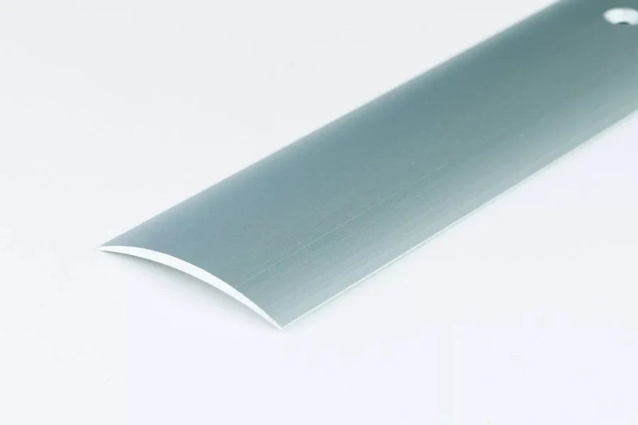 40mm Anodised Aluminium Door Threshold Strip for Floor Transitions (1m or 2m)