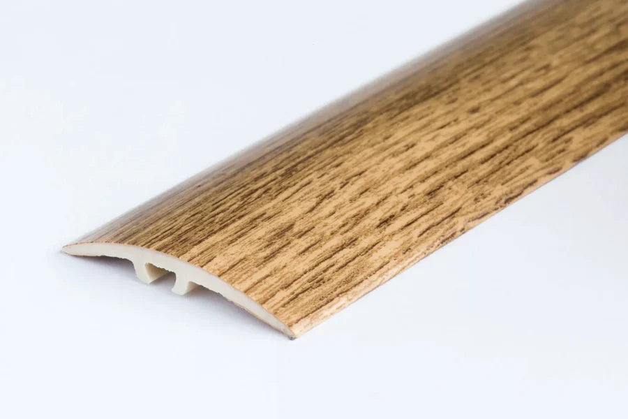 Wood Effect UPVC Floor Transition Strip - 40mm x 900mm Door Threshold Trim