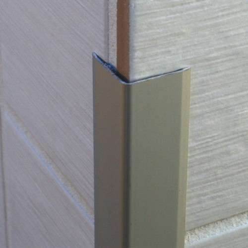 Aluminium Wall Corner Angle Trim 20×20mm – Retro Fit Tile & Cladding Edge Guard