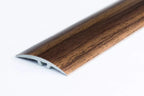 30mm Wood Effect UPVC Threshold Bar - 900mm Self-Adhesive Floor Transition Strip