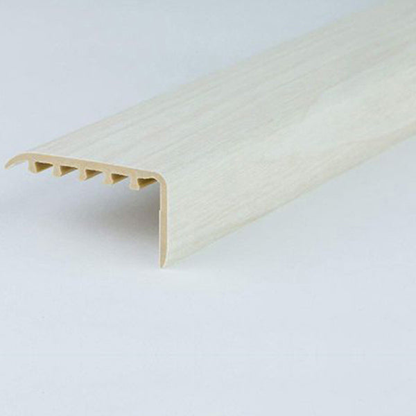 0.9m Wood Effect UPVC Stair Nosing – 45mm x 22mm