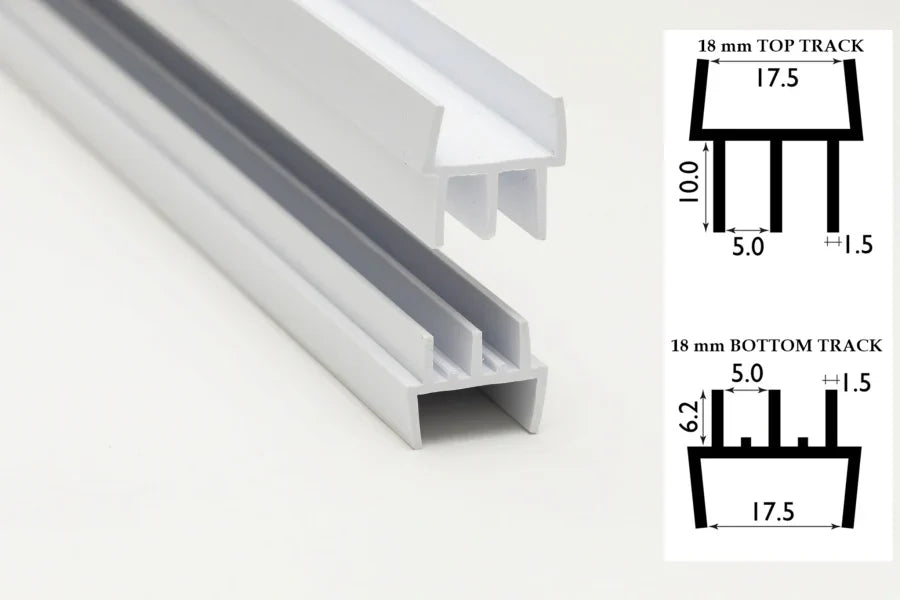 Clip-On Sliding Glass Runner System for Vivarium Enclosures