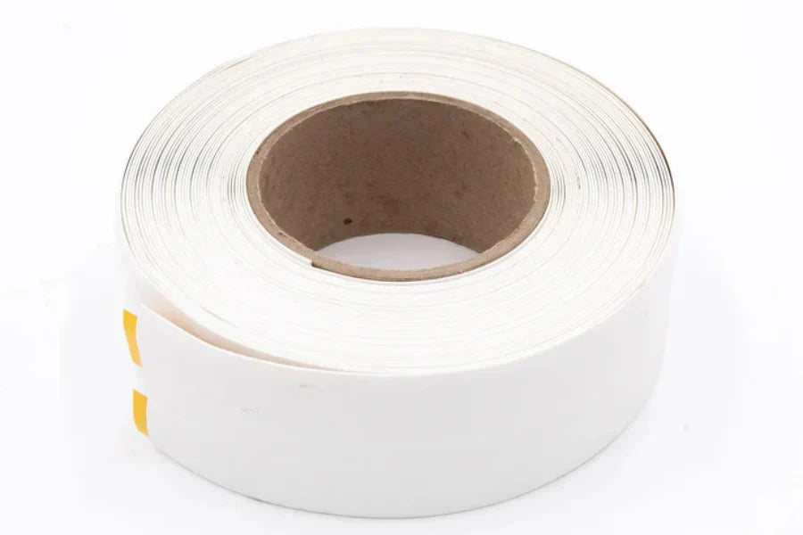 Wood-Effect Flexible PVC Skirting Trim with Self-Adhesive Backing (28 x 24mm) —  5m Roll for Floor & Wall Edges