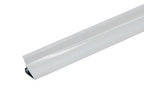 33mm PVC Splashback Edge Trim – 2.5m Worktop Finishing Profile